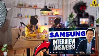 Samsung Interview Questions and Answers  How To Answer Samsung Interview Questions [upl. by Jochbed]