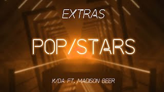 POPSTARS – KDA ft Madison Beer  Gameplay  Beat Saber [upl. by Aisekal339]