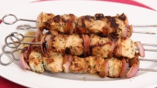 Chicken Kebab Recipe  Laura Vitale  Laura in the Kitchen Episode 623 [upl. by Marthe115]