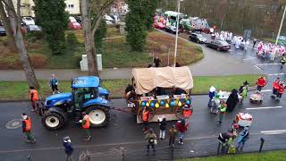 Holzlarer Karnevalszug 2018  Kautexstraße Ecke Finkenweg [upl. by Drooff846]