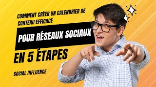 Comment Créer un Calendrier de Contenu Efficace pour Réseaux Sociaux en 5 Étapes [upl. by Appilihp243]