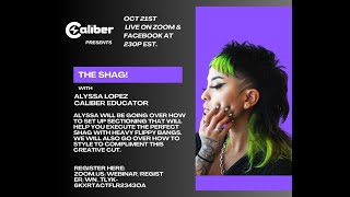 Caliber Educator Alyssa Lopez creates her signature cut The Shag [upl. by Llenram409]