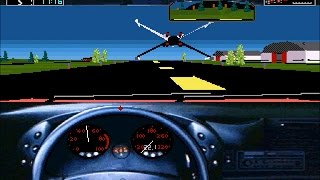 Test Drive 3 Easter Egg XWing DOS Accolade1990 [upl. by Ormond]