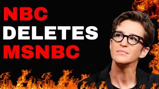 MSNBC stars PANIC as OWNER deletes CABLE NEWS channels [upl. by Esiocnarf]