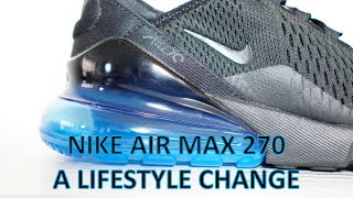 REVIEW amp ONFEET  Air Max 270 Photo Blue [upl. by Noiro]