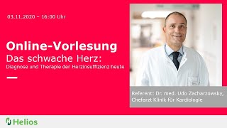 Das schwache Herz Diagnose und Therapie der Herzinsuffizienz heute [upl. by Otrevlig606]