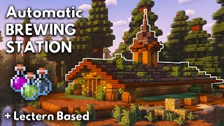 Minecraft BREWING STATION Tutorial 121  MINECRAFT TUTORIAL [upl. by Derdlim]