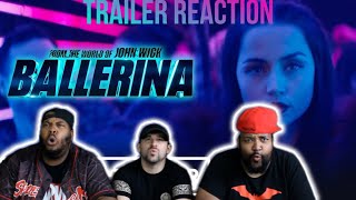 Ballerina 2025 Official Trailer  Cool Geeks Reaction [upl. by Ronoc897]