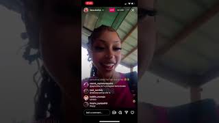 Lena Davis IG live  Baecation to Puerto Rico 🏝️👀￼ [upl. by Cordi]