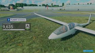 Microsoft Flight Simulator  Glider Training Aerotow Launch Training Lesson 1 of 7 [upl. by Georgette]