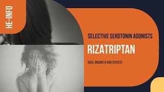 Rizatriptan  Uses Dosage Side Effects amp Mechanism  Maxalt [upl. by Yedarb435]