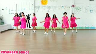 Señorita Cha Cha  Line Dance  Kasandra Dance choreo Jin Sook Hwang  KOR [upl. by Kehsihba964]