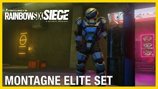 Rainbow Six Siege Montagne Elite Set  New on the Six  Ubisoft NA [upl. by Yaja]