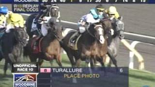 2011 Woodbine Mile Stakes  Turallure [upl. by Leahcimdivad]