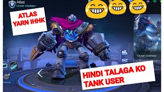 ATLAS NeW Hero GAMEPLAY  Mobile Legends Bang Bang [upl. by Airdnola]