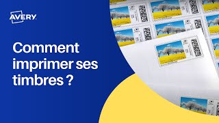 Comment imprimer ses timbres [upl. by Asikal]