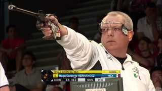 50m Mens Pistol final  Granada 2013 ISSF World Cup in All Events [upl. by Akcinehs289]