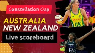 Australia Diamonds vs New Zealand Silver Ferns live Netball Constellation Cup Game 4 [upl. by Domela]