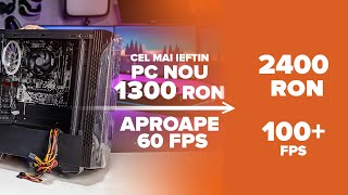 PC de gaming 2400 de lei 100 FPS [upl. by Fernandez470]