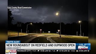 Roundabout at Redfield Street and Gumwood Road reopens [upl. by Tanberg759]