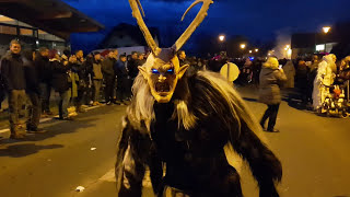 Krampuslauf 2023 Die furchteinflößende Tradition der Perchten [upl. by Edgard]