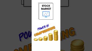 Power Of Compounding in Stock Market  What is Compounding  Compound Interest shorts [upl. by Lairbag]