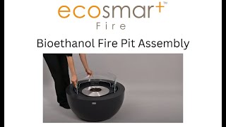 How to Assemble Your Ecosmart Fire Bioethanol Fire Pit [upl. by Bergen]