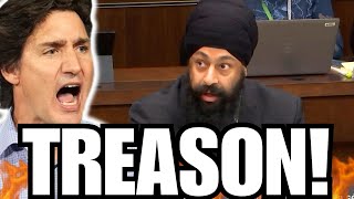 Justin Trudeau COMIMITS TREASON By Hiding The Names Of MPs [upl. by Tuesday]