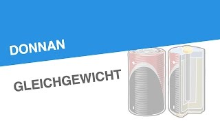 DONNAN GLEICHGEWICHT  Chemie [upl. by Oralee]