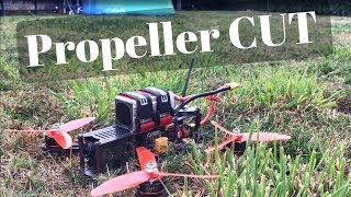 Drone propeller cuts [upl. by Atiuqiram120]