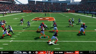 Madden NFL 25  Seattle Seahawks vs Cincinnati Bengals  Gameplay PS5 UHD 4K60FPS [upl. by Dallman826]