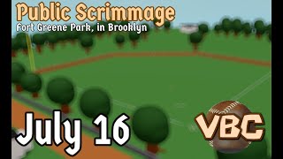 AMATEUR MATCH AT FORT GREENE PARK 716 [upl. by Ahseiym422]