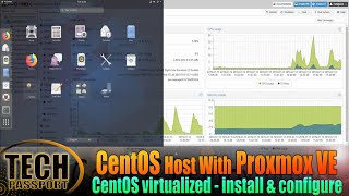 Installing CentOS 7 on Proxmox  CentOS 7 virtualisation in proxmox  CentOS 7 install amp configure [upl. by Alphonso487]