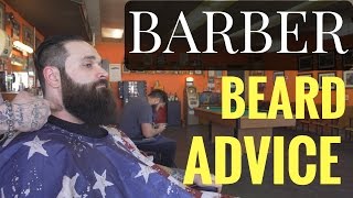 Tutorial of Beard Trim  Tips and Advice from a Barber [upl. by Inele777]