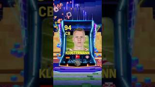 LUKAS KLOSTERMANN OVR 94 CB fcmobile shorts [upl. by Tome]