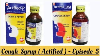 Part 3 of Cough Syrups  Actifed P  Actified DM  Cough Syrup  Cold  Flu  Dosage Detailgsk [upl. by Julie805]