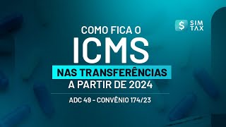 ICMS nas Transferências Interestaduais a partir de 2024 ADC 49 e Convênio 17423 [upl. by Shina]