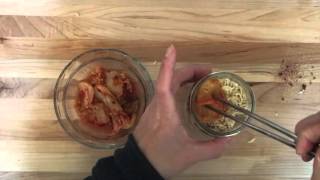 The Korean Vegan  Mason Jar Kimchi Ramen [upl. by Senskell386]