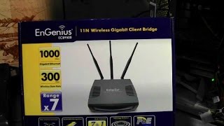 Engenius ECB9500 wireless device unboxing and overview [upl. by Linn]