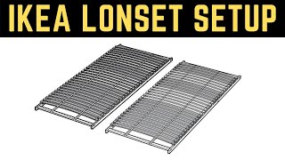 IKEA Lonset Slatted bed base assembly Ikea  50 giveaway Ends Dec 25 2020 comment to enter [upl. by Dewar]