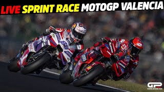 LIVE Sprint Race Valencia MotoGP la commentiamo con voi [upl. by Hennie]