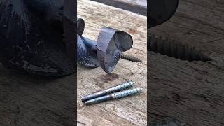 Wood Auger Repair  Bushcraft tools [upl. by Atinad94]