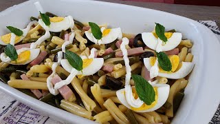 Non ti stancherai mai di mangiare questa INSALATA DI PASTA 🥗 Ricetta estiva facile e deliziosa [upl. by Anadroj]