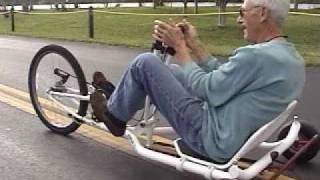 FWD  Rear Wheel Steering Recumbent Trike [upl. by Kieger267]