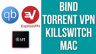 How To Hide BitTorrent Traffic Mac  Bind qBittorrent VPN Killswitch And Prevent Leaking [upl. by Icyaj]