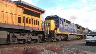 Norfolk Southern 209 and CSXT Q65030 [upl. by Grannias]