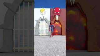 Does Spiderman Deserve To Go To Heaven Or Go Down Hell gta shorts [upl. by Yrrem]