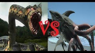 Piranhaconda vs Sharktopus Who Would Win [upl. by Holofernes]