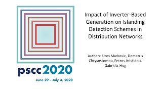 Impact of InverterBased Generation on Islanding Detection Schemes in Distribution Networks [upl. by Alta]