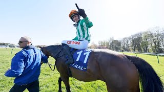 Win the Scottish Grand National aboard Macdermott  JockeyCam Footage [upl. by Simonsen]